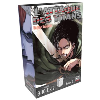 L'Attaque des Titans - Coffret T09-10-11-12